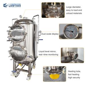 Large Capacity Vertical Steam Sterilizer Mushroom Autoclave Sterilizing Machine