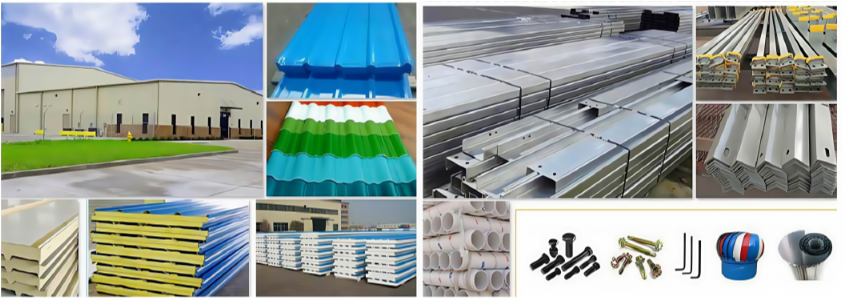 Custom Prefabricated Steel Structure Workshop Large Span Warehouse