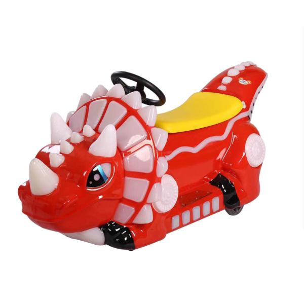 Dino kiddie ride coin operated kiddy battery car game machine