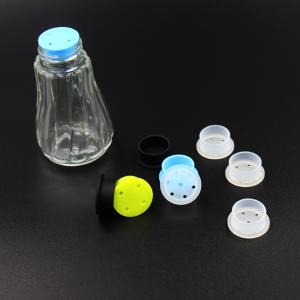 China Nontoxic Sturdy Breathable Silicone Stopper , Waterproof Salt And Pepper Shaker Caps on sale