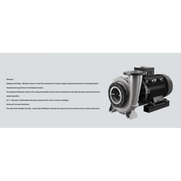 Grundfos NBG 65-50-160/177 Industrial Electric Horizontal Single Stage Volute Centrifugal Water Pump for Water Conservancy Projects