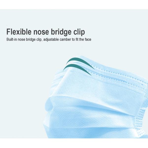 Light Weight Disposable Face Mask Breathable For Laboratory / Industry