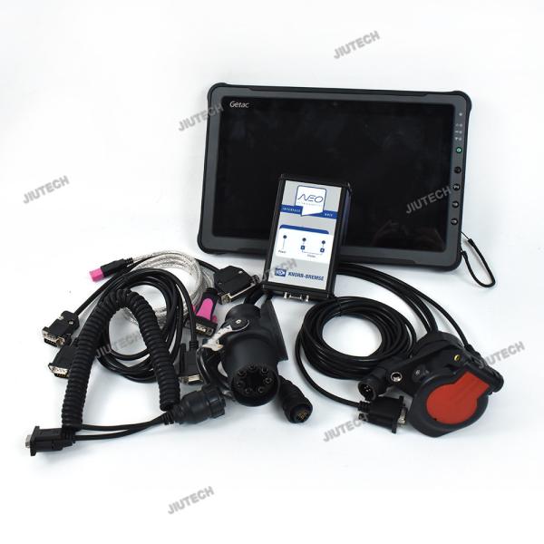 V5.0 For KNORR-BREMSE NEO UDIF KNORR Diagnosis interface for KNORR BREMSE trailer brake and Getac F110 Tablet