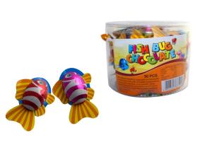 China Fish Bug Animal Shaped Chocolates With Interesting Pattern HACCP Approved wholesale