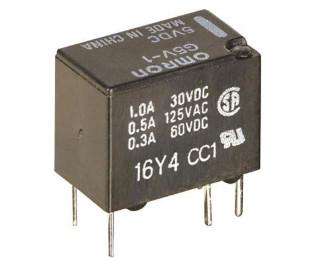 Quality G5V-1-DC5 Omron Electromechanical Relay SPDT 1A 5VDC 167Ohm Through Hole for sale