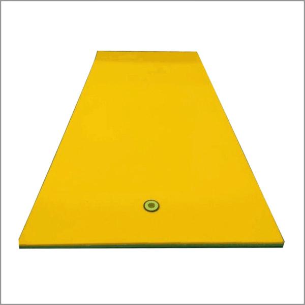 Quality Colored Floating Splash Mat , Roll Up Floating Mat Tear Stop Nylon Inner Matrix for sale