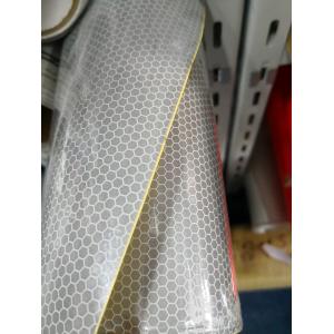 China Printable Honeycomb Reflective Vinyl Sticker Thickness 300mic on sale