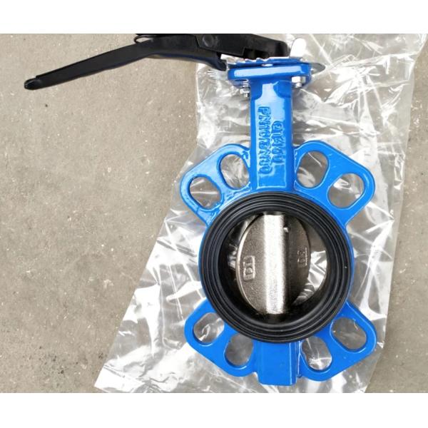 DIN3354 PN16 cast iron butterfly valve made in China