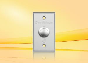 Aluminium Alloy Panel , push to exit buttons for access control system with CE / FCC