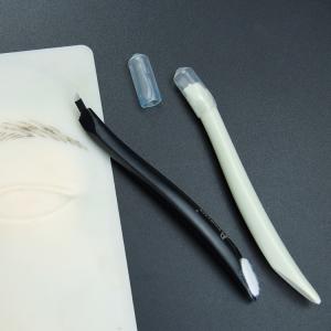 China OEM Disposable Microblading Eyebrow Tattoo Pen Manual With Blade on sale