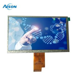 China 7 Inch IPS Display 1024x600 IPS TFT Display 450 Cd/M2 With LVDS Interface wholesale