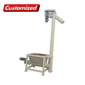 China Granule Conveying Vertical Screw Auger Feeder Electric With High Strength wholesale