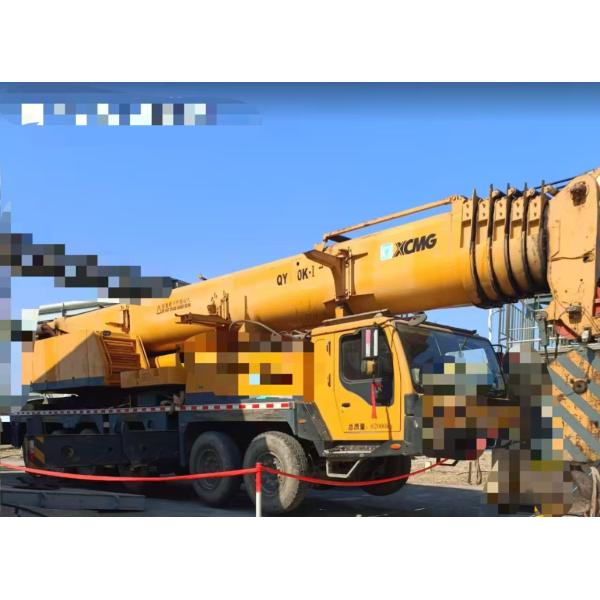 QY130K-1 130 Ton Mobile Hydraulic Truck Crane Heavy Lifting with After-sales Service