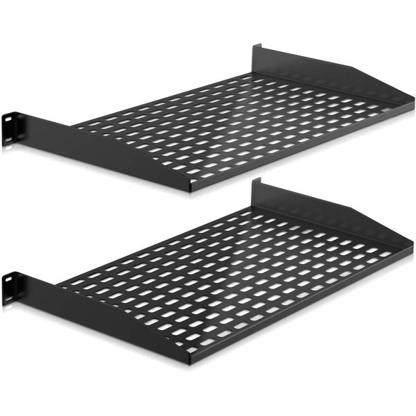 Vented Shelves Cantilever Mount Style Server Rack Shelf Mount Rails Network Equipment