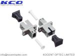 LC-SC Female Fiber Optic Hybrid Adapter Single Mode Simplex Metallic