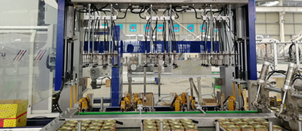 Coordinate Robot Case Packing Machine Wraparound Packer