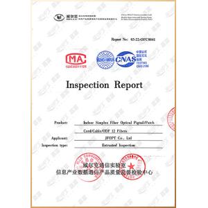JFOPT CO.,LTD. Certifications
