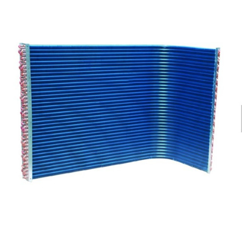 Folding Copper Tube Fin Type Condenser Coil Heat Exchanger