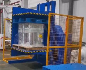 China 2200mm Pallet Inverter System Changing Machine Flippers Turners 2000kg wholesale