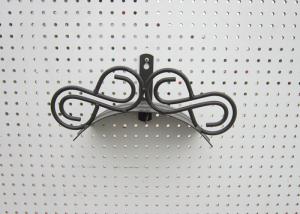 China Coil Antique Metal Garden Hose Holder Customized Color Lightweight Portable wholesale