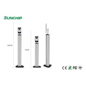China Non Contact Face Recognition Infrared Thermometer 800*1280 Aluminium Frame wholesale