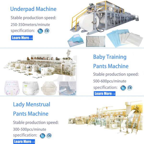 Energy-saving Full Servo Mattress Pad Machine Underpad Production Line Auto Stacker