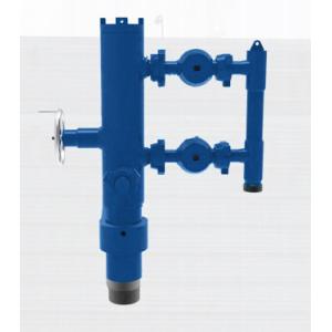 China Blue Cement Heads Oilfield Tool Cementing Heads Casing Single Plug wholesale