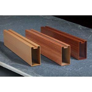 Extruded Box Aluminum Baffle Ceiling PVDF Coating 0.8mm-3mm