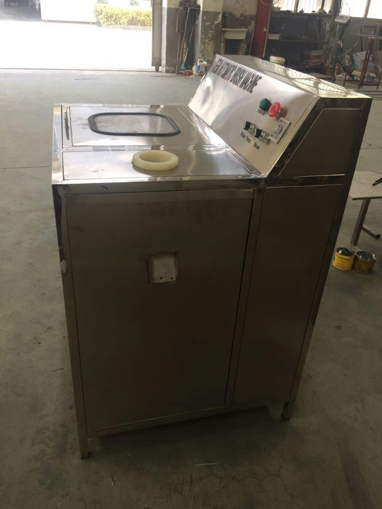 3/5 Gallon Water Bottle Cap Removing And Washing Machine With Water Filling Material