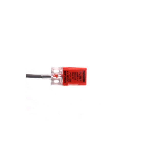 Three Wire PNP Proximity Switch , PNP Type Sensor Red Color Normally Open