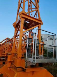 China 6000kg Second Hand Movable Tower Crane TC6010-6 Hydraulic Engine wholesale