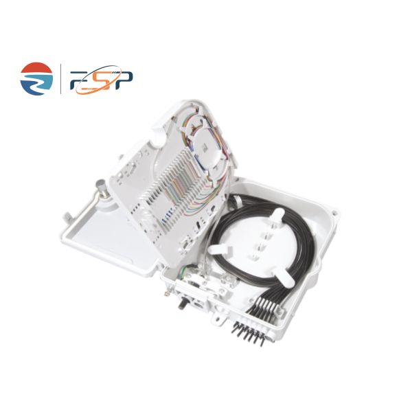 Fiber Optic Distribution Box Access FTTH Outdoor 12 Cores Termination IP68 Telecom Power