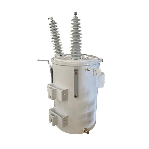 Quality Single Phase Pole Mounted Distribution Transformer 50kva Oil Immersed for sale