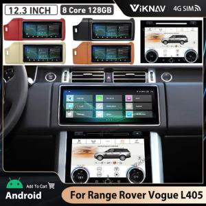 China Viknav Car Radio For Range Rover Vogue L405 (2013-2020) 12.3 inch With AC Touching Screen Multimedia Player Navigation on sale