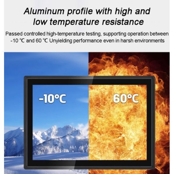 Industrial-grade Touchscreen Monitor Wide Temperature 21.5 Inch Embedded LCD Module for Industrial Automation Equipment