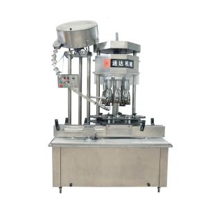 Ropp Aluminium Screw Automatic Bottle Capping Machine For Milk