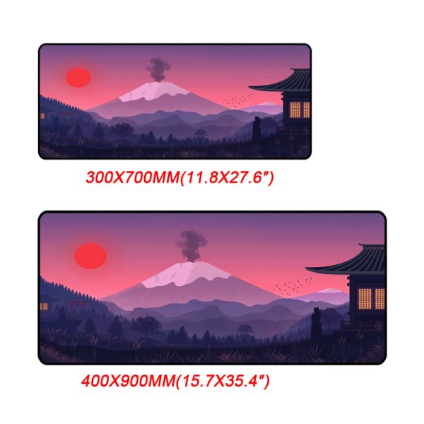 Gaming Style Custom Cartoon Character Keyboard Mouse Pad 900*400mm XL Mousepads with Logo