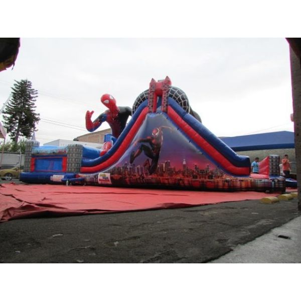Clown Theme Inflatable Jumping Castle Slide Inflatable Bouncer Castle