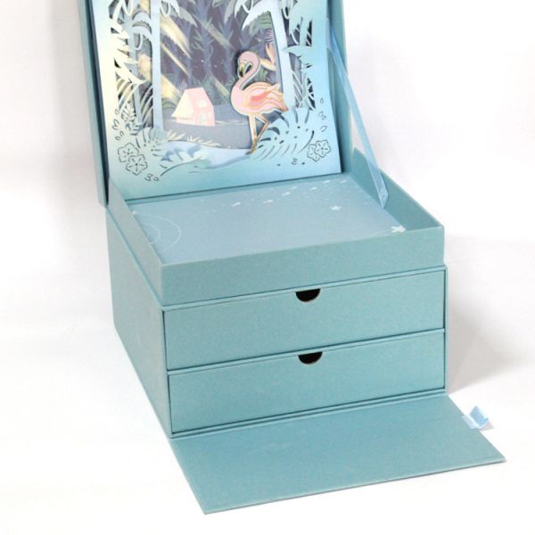 Recyclable Square Multilayer Drawer Paper Gift Boxes