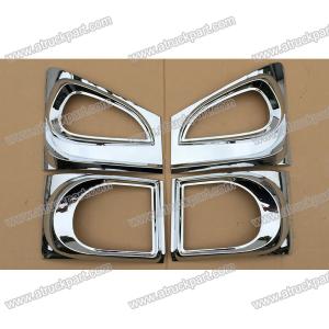 China Chrome Corner Lamp Case For ISUZU NPR 150 NQR 175 NMR 130 NLR 130 Truck Spare Body Parts wholesale
