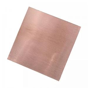 China T1 T3 99.9 Pure Copper Sheet C10200 C10300 C11000 C12000 Red Copper Sheet on sale
