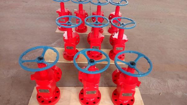 Quality Anti Rust Wellhead Xmas Tree Valve / API 6A Welded Oil And Gas Choke Valve for sale