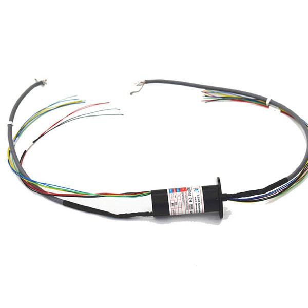 Quality 0~1000rpm Cable Rotary Union Low Friction Integrate Gigabit Ethernet And Power for sale