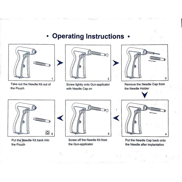 Pet / Experimental Animals Monitoring Chip , 2.12 * 12mm Injectable Microchips