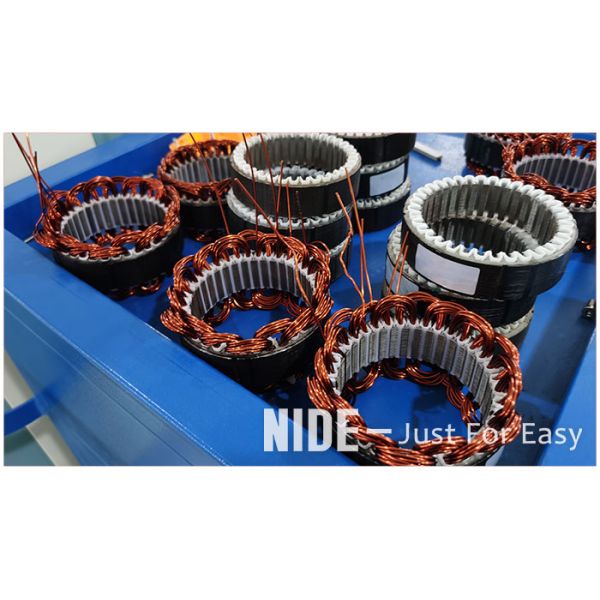 Automatic Alternator Stator Winding Coil & Wedge Inserting Machine With PLC control