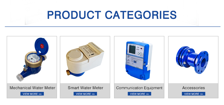 Good Quality Water Meter Manufacture RF Card Prepaid Water Meter Detachable Structure Easy Maintenance No Leaskage