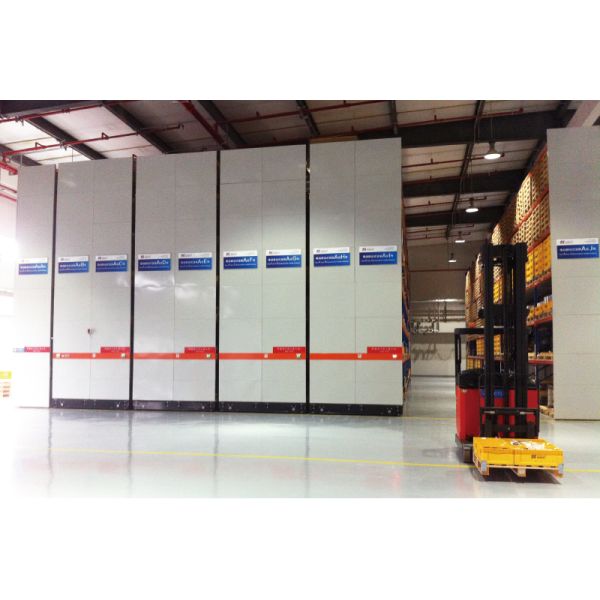 C02:High Density Steel Automatic Electric Movable Racking Warehouse Storage Electrical Motorized Mobile Rack