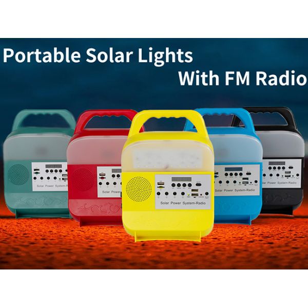 OEM 37*31.5*55.5cm 8H Portable Solar Lights Camping Painted Matte