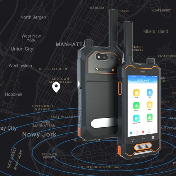 Quality Security Guard Patrol Tracking System Identity Verification Intercom Android 10 Operation 280g for sale