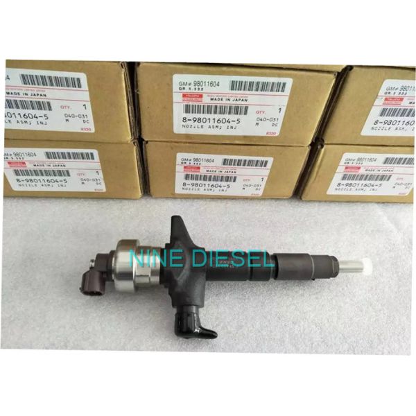 095000-6980 Common Rail Injector 8-98011604-1 For Isuzu 4JJ1